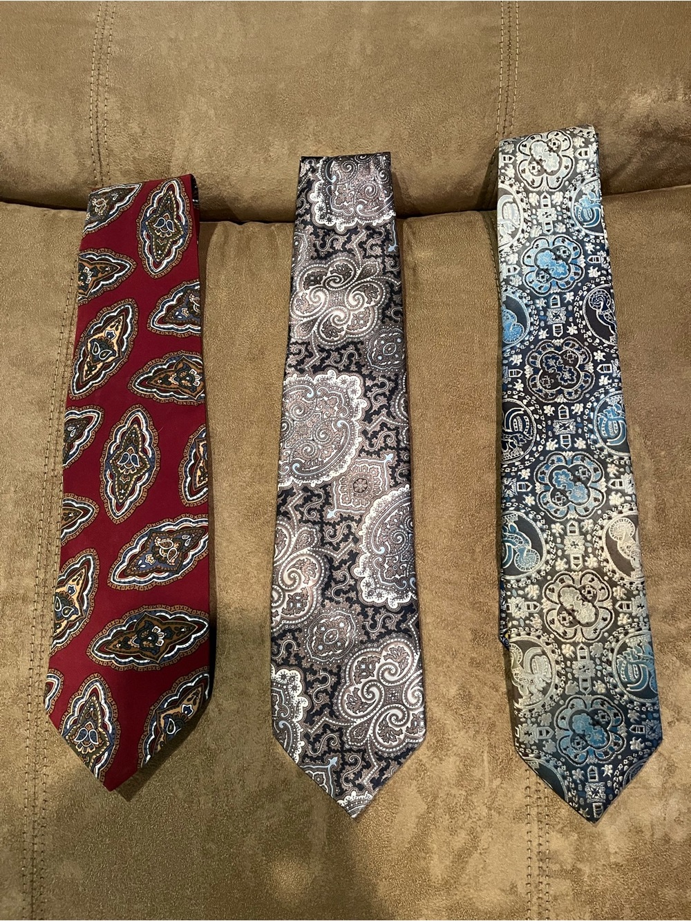 Men's 3pc Tie Lot- Wembley